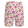 thumbnail image 6 of Naloa Strawberry And Cheery Men's Beach Shorts, Surfing shorts, Swim trunks, Quick Dry Swim Trunks for Surfing Beach Fun - Small, 6 of 9