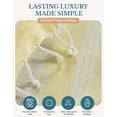 thumbnail image 2 of Casa Platino Hammam Beach Towels 4 Pack, Lightweight & Oversized, Quick Dry Cotton Towels for Travel, Pool & Summer Adventures – Yellow, 2 of 9