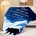 thumbnail image 3 of LHSHID Papa Blanket Gifts for Papa on Fathers Day from Grandkids World''s Greatest Papa Soft Throw Blanket Christmas Birthday Present for Papa 30x40in, 3 of 5