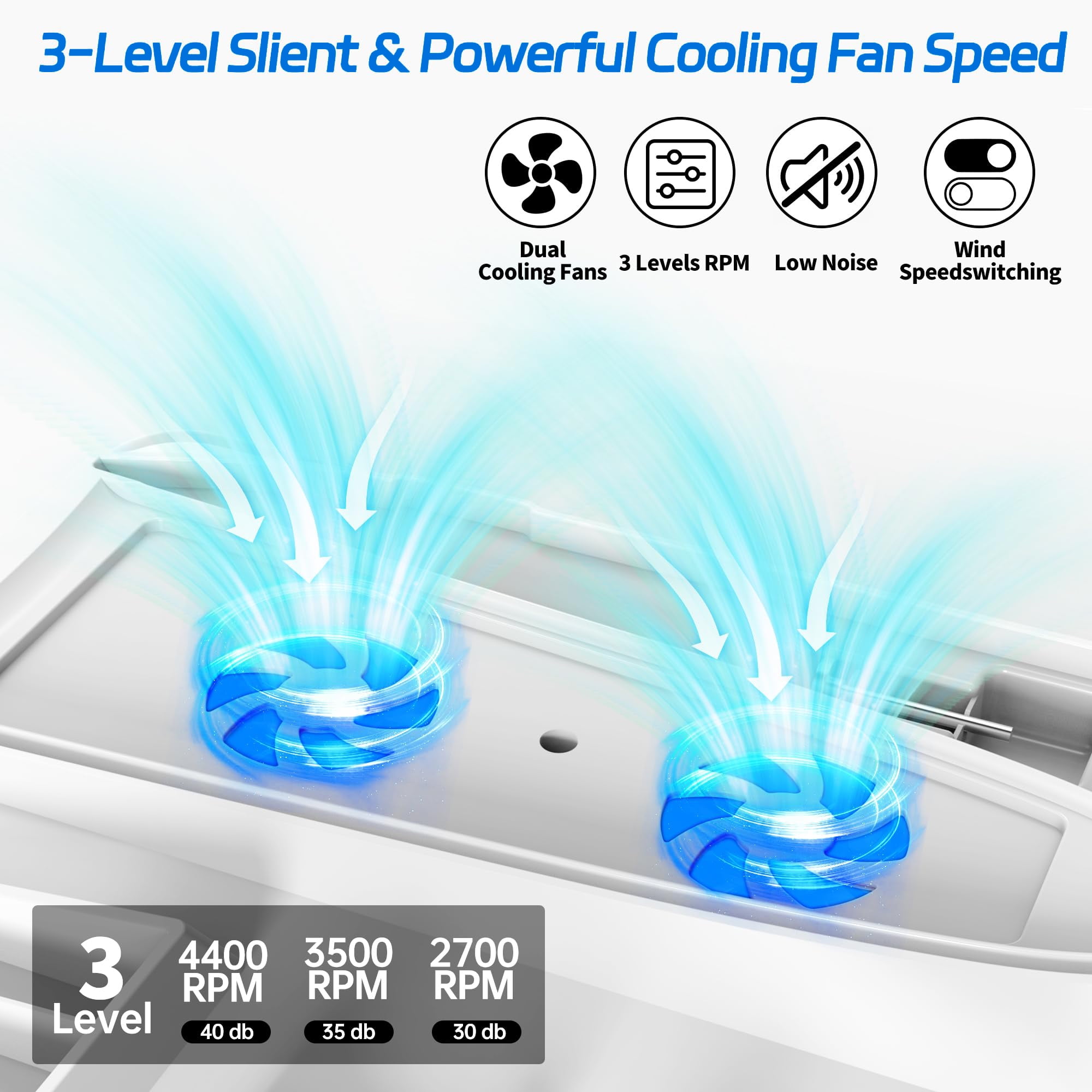 PS5 Slim Stand and Turbo Cooling Station with Controller Charging Station for Playsation 5, PS5 Accessories Kits, with 2 Controller Chargers, 3 Levels Fan, 6 Game Disc Slots, Headset Holder