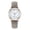Gray, variant on Leather Band Watches for Women, Classic Quartz Watch with Luminouse Easy Read Dial, Vintage Small Face Round Watches, Birthday Gift for Ladies