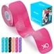 thumbnail image 1 of Cinta kinesiológica OK TAPE sintética, 20 tiras, impermeable, rosa, 1 of 7