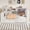 Beige+White + Solid Wood+MDF + Twin, variant on Twin Bed Frame with Desk, Drawers & Charging Station, LED & Storage Wood,Beige+White