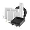 SureCall [Fusion5X] Voice, Text & 4G LTE Cell Phone Signal Booster Omni/ 4 Panel Kit [Large Buildings up to 20,000 sq
