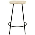 thumbnail image 3 of vidaXL Bar Stool Bar Seat Counter Height Island Stool for Pub Solid Mango Wood, 3 of 11