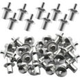 thumbnail image 4 of HLONK 100/200 Pcs Ensemble de Rivets à Tête Ronde Réutilisables en Aluminium Type Expansion, 4 of 11