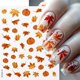thumbnail image 4 of Pegatinas para uñas autoadhesivas en 3D con hojas de arce doradas y otoñales, pegatinas autoadhesiva, 4 of 7