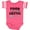 Football Pink and White, variant on Inktastic Food Critic with Fork and Spoon Boys or Girls Baby Bodysuit