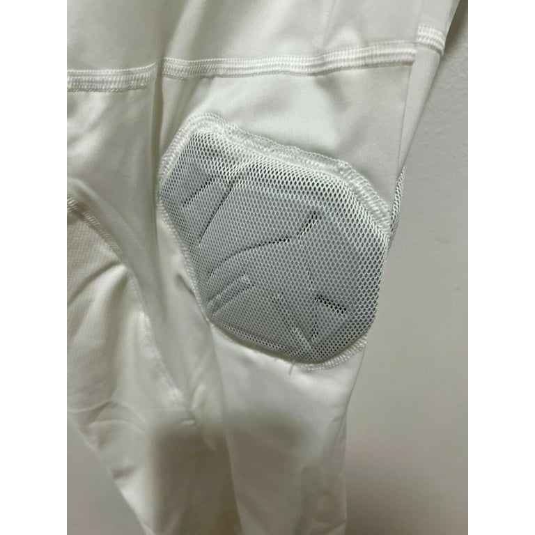 Nike Pro Mens Hyperstrong Hard Plate Football Tights 7 pads White Ex Large  