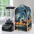 thumbnail image 5 of HELLHERO Reusable 15.94"H x 9.45"L x 7.28"W Mixer Cover Hand Strap Polyester Blender Covers Horse and Starry Sky Design, 5 of 6
