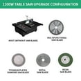 thumbnail image 3 of 1200W Mini Desktop Mini Table Saw Woodworking Small Chainsaw Table Grinder Model Saw Portable Cutting Machine, 3 of 6