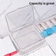 thumbnail image 5 of Organizadores de Vestidor Y Almacenamiento Caja de Almacenamiento de Cosméticos de Escritorio, Caja de Almacenamiento de Vestidor, Artículos de Aseo Domésticos Máscara Transparente de Gran Capacidad C, 5 of 6