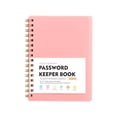 thumbnail image 1 of Home Decor A6 Coil Password Book Small Password Book Organizer & Notebook Spiral Password Book With Alphabetical Tabs Password Notebook Organizer For Website Password Logbook For,Décor pour la maison, 1 of 7