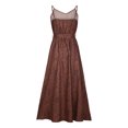 thumbnail image 4 of Mini vestido de princesa con cuello en V y botones sexys para mujer con hombros descubiertos y hombros descubiertos Fridja  hj5117, 4 of 7