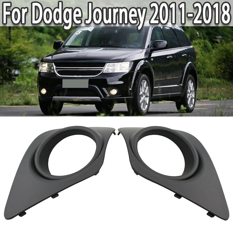 Front Left Driver Right Passenger Side Fog Light Cover for Dodge