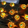thumbnail image 1 of Halloween Decorations Spider Lights  Waterproof 10ft 30 LED Battery Powered Led String Lights for Halloween Decor, 1 of 5