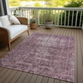 thumbnail image 6 of Addison Rugs Chantille Indoor/Outdoor Transitional Geometric, Abstract Merlot Washable Rectangle Rug, 8' x 10', 6 of 6