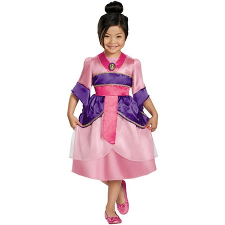 Girls' Mulan Sparkle Classic Costume