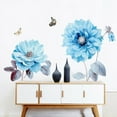 thumbnail image 4 of Pretty Butterflies Flowers Wall Sticker Wall Sticker Wall Decor, 4 of 5