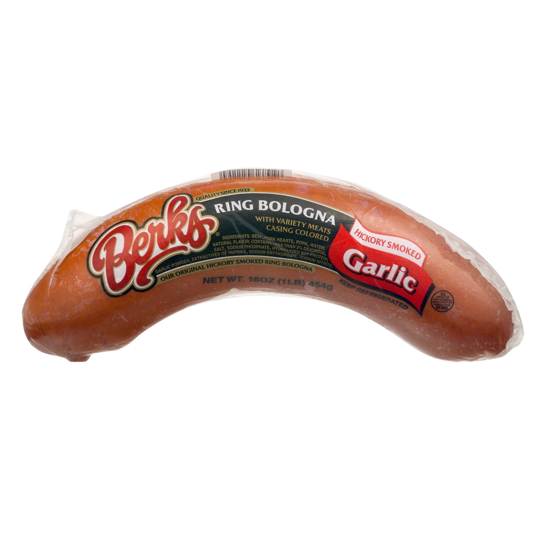 Berks Packing Berks 1/2 Piece Garlic Ring Bologna 1 Lb