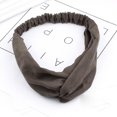 thumbnail image 2 of Diadema HUOGUO de terciopelo con ala ancha y pajarita para mujer, 2 of 2
