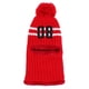 thumbnail image 5 of Gorro de invierno Salvador mujer pompón rojo, 5 of 10