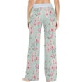 thumbnail image 4 of FREEAMG Funny Women's Comfy Drawstring Lounge PJ Pajama Pants Sleepwear Bottom, 4 of 6