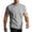 *Dark Gray, variant on VBVC Men's Baggy Raglan Short Sleeve T-Shirt,Summer Ribbed Mock Neck Athletic Top For Men,Black,M-3XL
