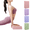 Pink, variant on Hvmvliv Yoga Block High Density EVA Yoga Block for Stretching and Pilates, Non Slip Waterproof Foam Exercise Brick for Balance Support and Posture Training Blue