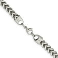 thumbnail image 3 of Stainless Steel Franco Chain Necklace Chisel Polished 6.75 mm 24 inch, 3 of 4