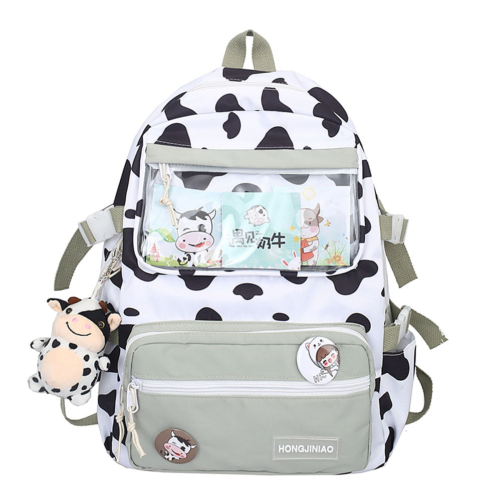 Child Cow Umbrella School College Casual Hiking Laptop Backpack Travel Book Bag For Women Men Boys Girls Student Daypack