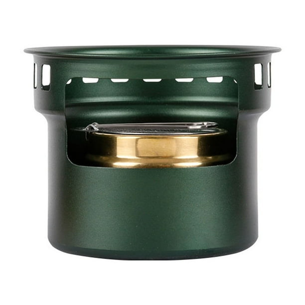 Portable Windproof Stove Aluminum Alloy Outdoor Picnic Stove Tea Stove Household Tea Cooker Liquid Solid Stove Head