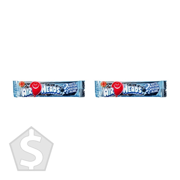 Airheads White Mystery Candy, 36 × 15.6 g - Pack of 2