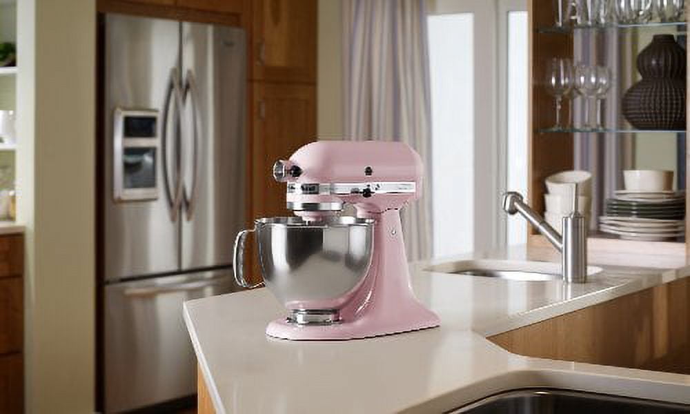 KitchenAid KSM150PSPK Artisan Series 5-Qt. Stand Mixer Pink Matte Dried Rose