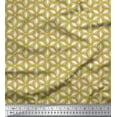 thumbnail image 1 of Soimoi Cotton Voile Fabric Geometric Mandala Print Fabric by the Yard 42 Inch Wide, 1 of 3