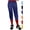 Navy Blue, variant on Womens Softball Pants Knicker/Yoga Style Knee Length, 4-Way Stretch Low Rise Softball Pants for Women - (AL, Athletic Gold)