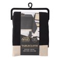 thumbnail image 4 of Thyme & Table Rectangle Tablecloth 84", Black & Gold, 4 of 4