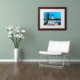 thumbnail image 4 of Trademark Fine Art "Brooklyn 1" Canvas Art by CATeyes, White Matte, Wood Frame, 4 of 5