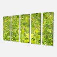 thumbnail image 2 of Feuillage Vert Fuchsia Vif - Impression sur Toile Florale, 2 of 3