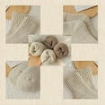 thumbnail image 5 of Women's short mid-calf socks winter solid color thick terry snow warm gift, 5 of 6