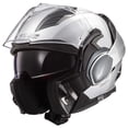 thumbnail image 2 of Casco modular LS2 Valiant II Gloss Silver X-Small, 2 of 8