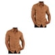 thumbnail image 3 of Sonducket Camisa de un solo pecho para hombre, para fiesta, senderismo, camisas de manga corta con botones de verano, ropa de moda de poliéster, Type11 NO11, 3 of 6