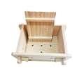 thumbnail image 2 of Tofu Maker Herramientas de fabricación de cuajada de frijol de madera Quite fácilmente el agua Tofu Herramienta de Tradicional hecho a mano Dur Macarena Prensa manual para hacer tofu, 2 of 8