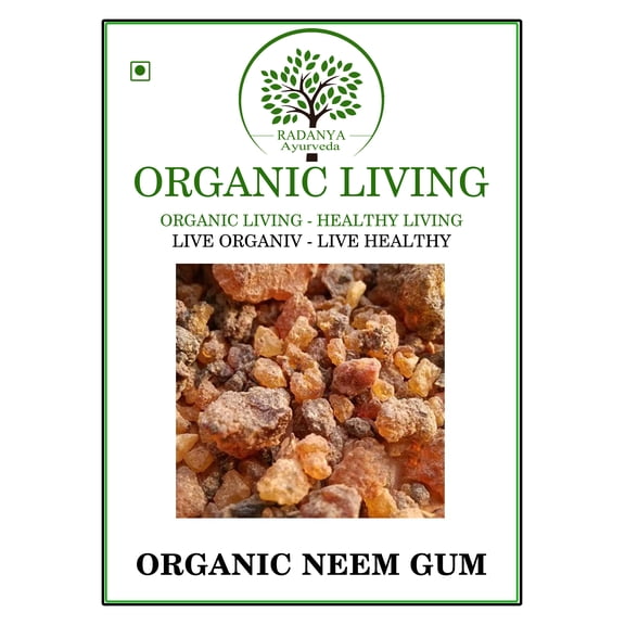 RADANYA Ayurveda Organic Neem Gum, Pack Size: 100g
