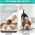 thumbnail image 4 of Dog Food Mat, Dog Mat for Food and Water, Pet Dog Cat Bowl Mat, Non-Slip Super Absorbent Water Bowl Mat with Funny Christmas Pine Branches,16inx24in, 4 of 7