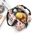 thumbnail image 5 of Rocae Strawberries And Leaf for Insulated Lunch Bag for Women Men,Large Lunch Box for Work School Picnic Hiking Daytrip, 5 of 5