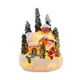 thumbnail image 3 of Construcción de casas navideñas brillantes, decoración navideña coleccionable, nieve navideña Estilo C, 3 of 9