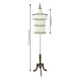 thumbnail image 2 of White Male Mannequin Torso Dress Form, Sewing Dress Model Mannequin, Mannequin Display with Tripod Stand, 59"~71" Height Adjustable, for Clothing Retail Sewing Shop, NO Arms, 2 of 18