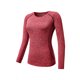 thumbnail image 1 of TaTaai Womens Stretch Quick Dry Yoga Shirt Long Sleeve Solid Color Fitness Top Round Neck Casual Workout Sportswear Gift, 1 of 4