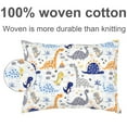 thumbnail image 4 of ZTTD Children Pillowcover Cotton Blend Pillow Cover Kids Pillowcases for Boys & Girls Travel Pillowcase 14.1x19.2 inch, 4 of 9